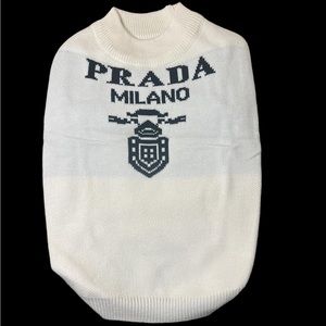Prada dog sweater